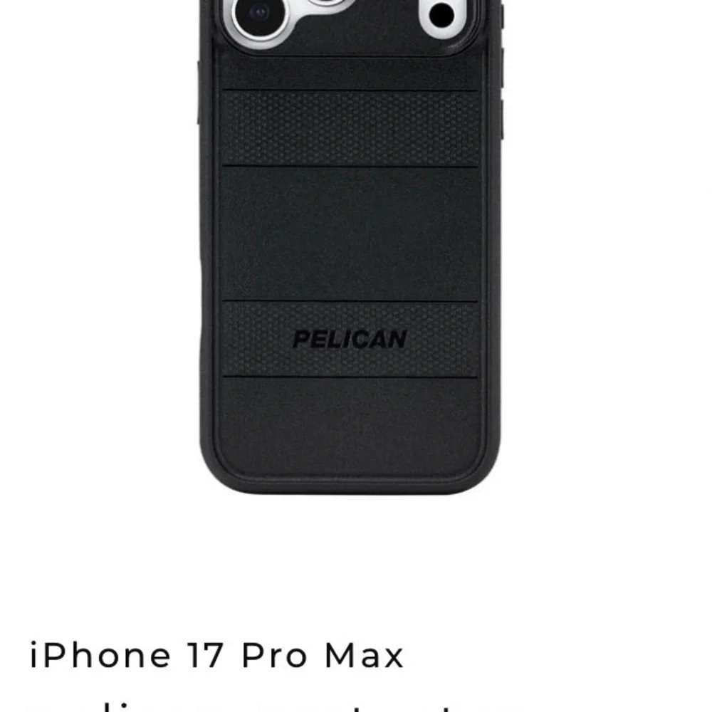 Pelican Black Tablet Case